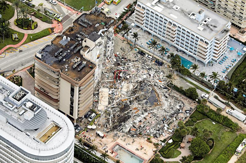 飛來橫禍/美邁阿密豪宅坍塌 四死159失蹤