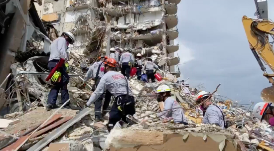 美國邁阿密塌樓增至95人死亡