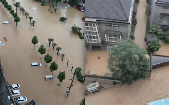 河南新鄉遭遇極強降雨47萬人受災 降水量與鄭州相當