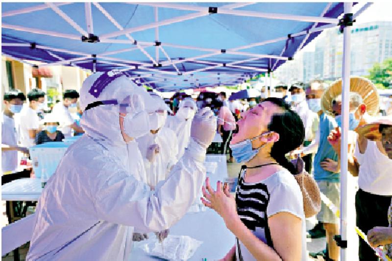 ﻿南京新增8例本土确诊病例 发布通告：全员进行核酸检测