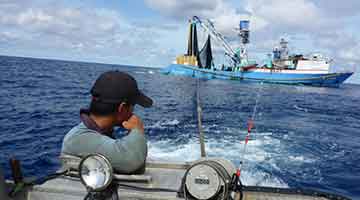 ﻿美国将台湾列入非法渔业清单