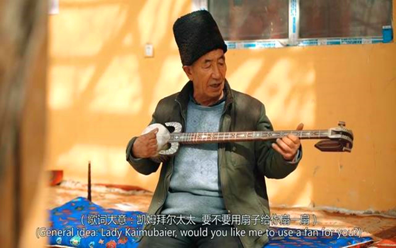 #万人说新疆#83岁老人麦麦提敏 • 图尔荪的音乐情怀