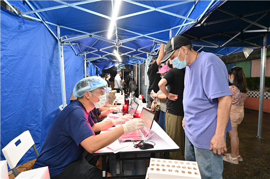 沙田金獅花園金輝閣400人強檢 未發現確診個案