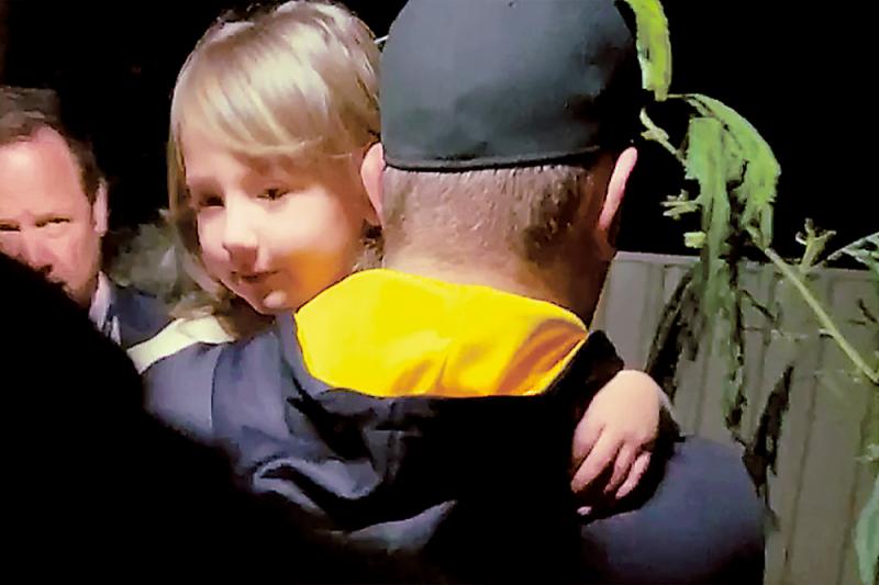 ﻿澳四歲女童露營失蹤 18天後平安尋回