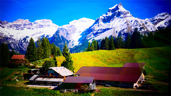 如果《冰雪奇緣》有現實版，一定在瑞士鐵力士山