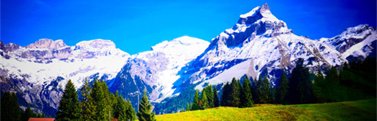 如果《冰雪奇緣》有現實版，一定在瑞士鐵力士山