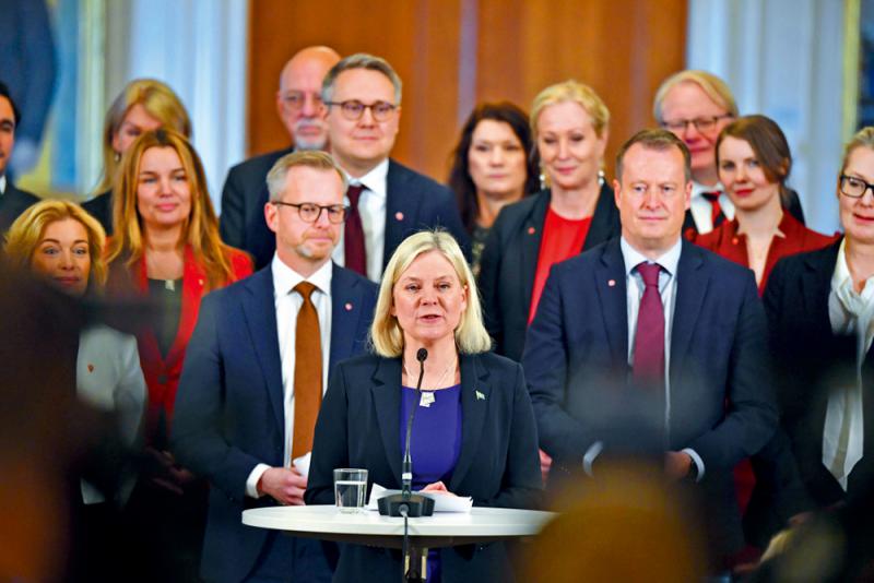 ﻿政治馬戲 瑞典女首相又當選