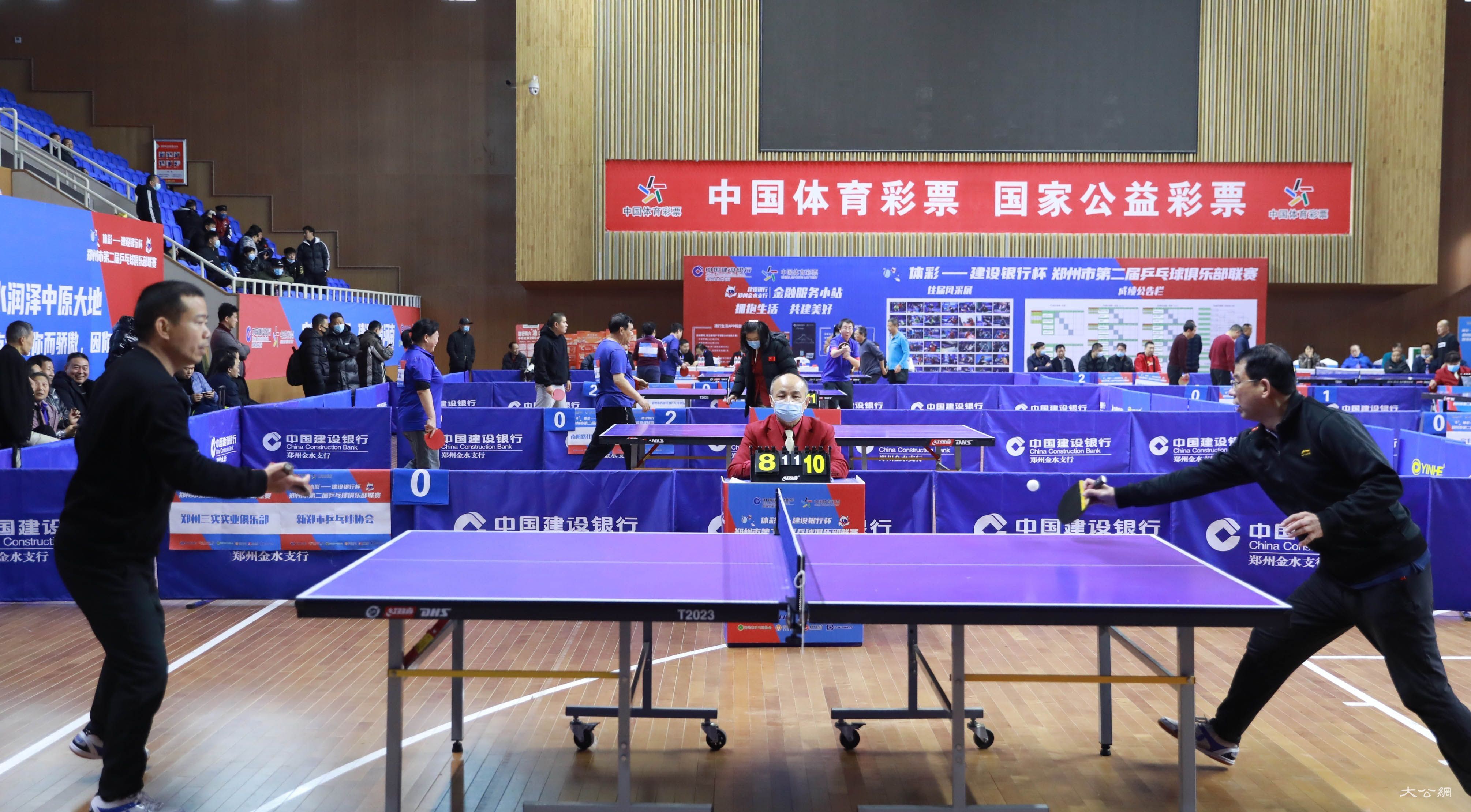鄭州市第二屆乒乓球俱樂部聯賽開賽