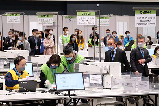 立法會選舉｜選委會界別率先開始電子點票