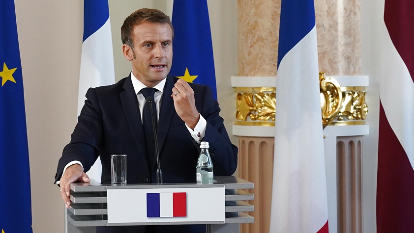 馬克龍宣布角逐連任法國總統