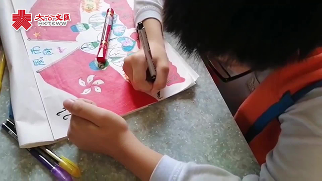 同心抗疫 | 香港小朋友為醫護打氣 一筆一劃傳達感恩之心