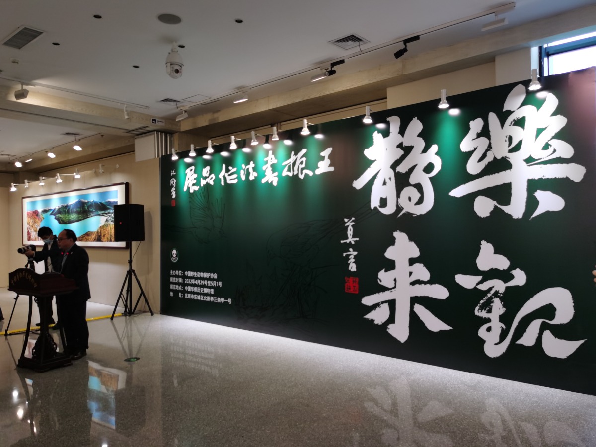 “乐观鹊来——王振书法作品展”在京举行