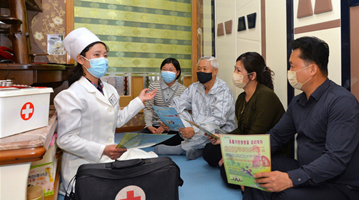 朝鲜新增26.3万发烧病例 发烧病例累计超220万例