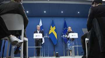芬蘭瑞典與土耳其就加入北約舉行會談 僵局仍未打破