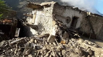 阿富汗东部发生地震 造成至少255人死亡