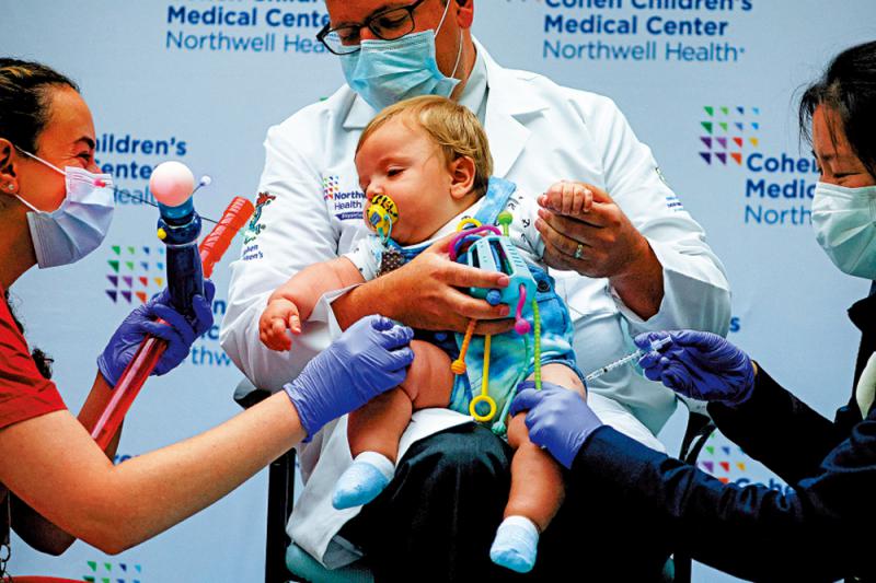 ﻿美國4周新增近33萬兒童染疫