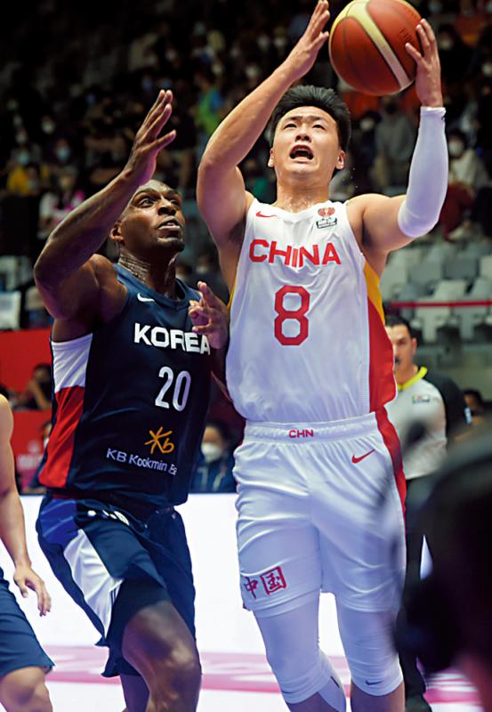 ?中國男籃亞洲盃首戰負韓國