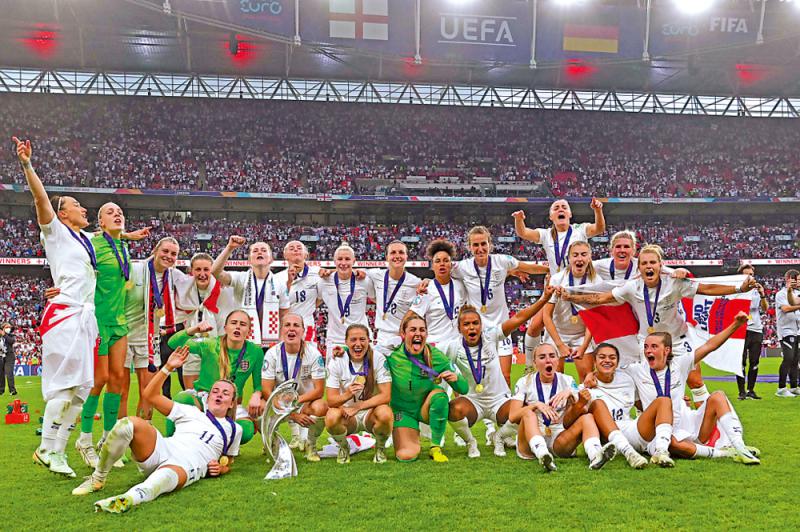 ﻿英女足歐國盃挫德國奪標
