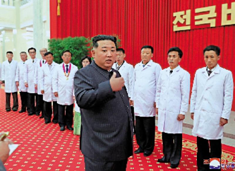 ﻿金正恩宣布朝鲜防疫战取得胜利
