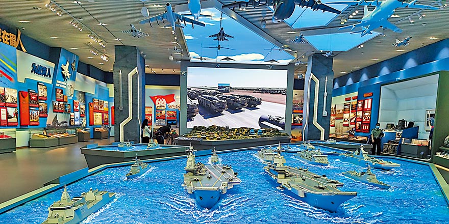 新時代國防軍建成就展在京開放 中國高精尖武器跨越式升級