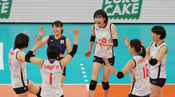 日本女排淘汰越南隊 中日女排29日爭奪亞洲杯冠軍