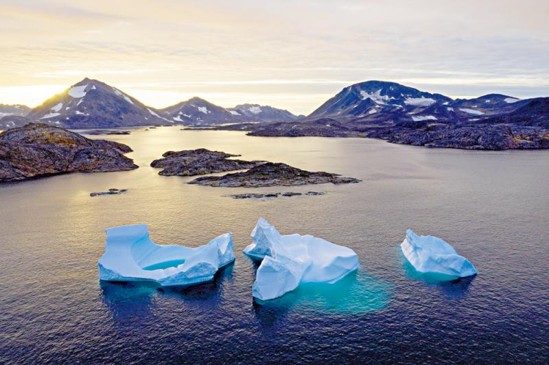 ﻿格陵蘭冰蓋勢融化 海平面恐上升27厘米