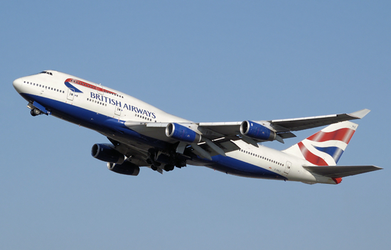 英國航空擬12月恢復香港直航