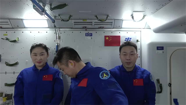 神舟十四号航天员向全球青少年发出邀请：欢迎来中国空间站做客