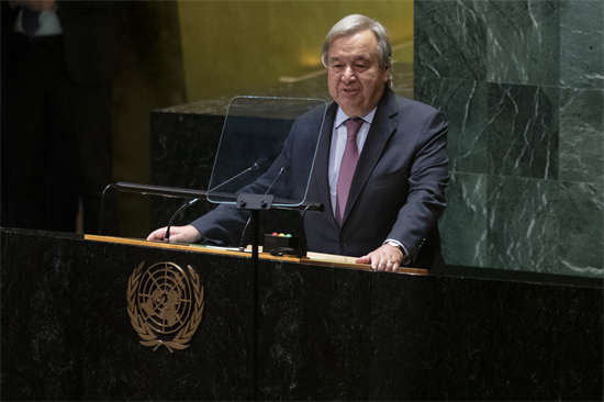 聯合國大會紐約揭幕　古特雷斯籲全球團結