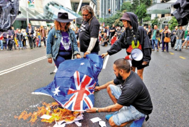 ?澳洲爆反君主制示威