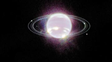 ﻿海王星清晰星环照片公开