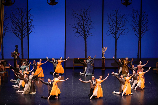 芭蕾舞劇《奧涅金》杭州站首演 再現足尖上的戲劇魅力