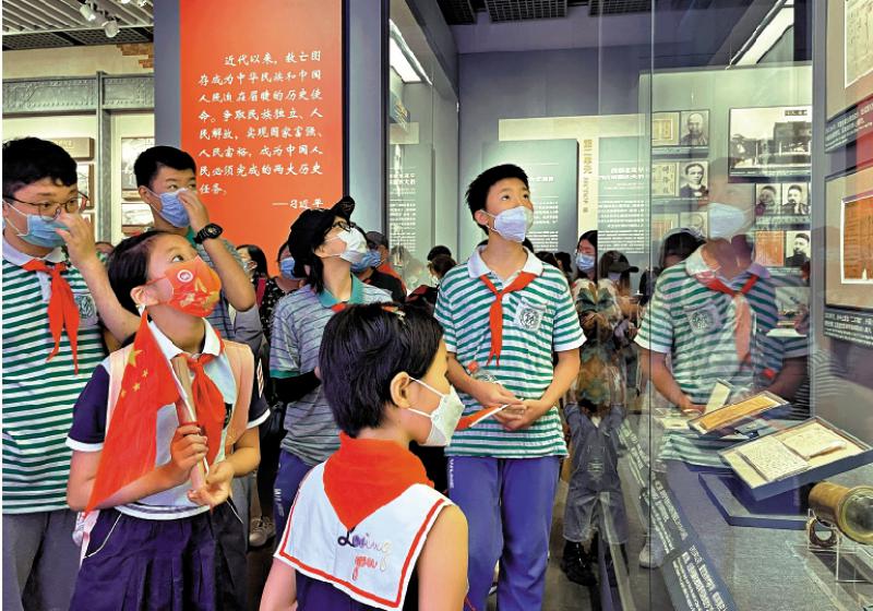 ﻿国庆长假 上海红色旅游增三成
