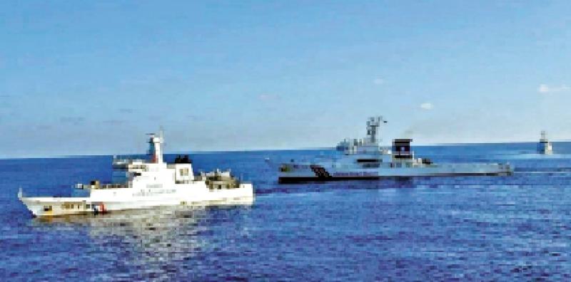 ﻿日本公务船骚扰台湾一科研船 对峙10小时