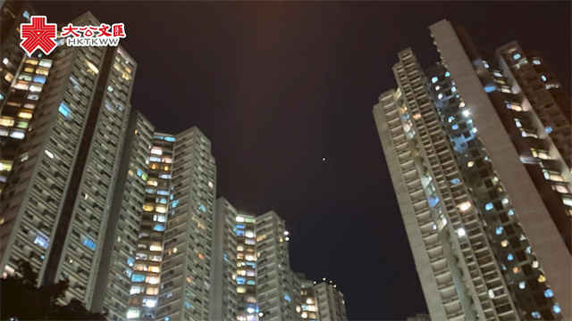 天宫飞跃香港上空　市民可肉眼观测