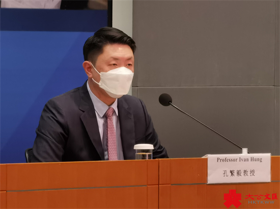 孔繁毅：專家對兒童打復必泰後現心肌炎仍有疑慮 故建議首兩針應隔8周