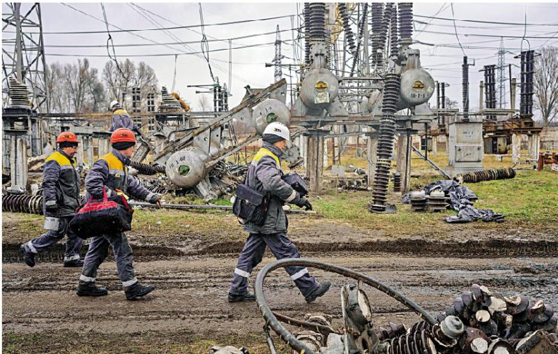 俄羅斯空襲能源設施 烏克蘭全境限電