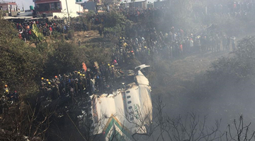 尼泊尔失事客机黑匣子已找到 或因技术原因坠毁