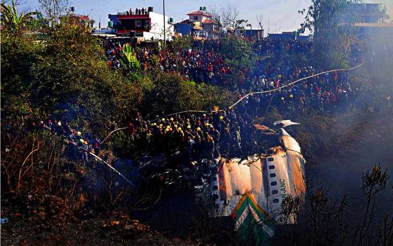?尼泊爾客機墜毀72人全部罹難