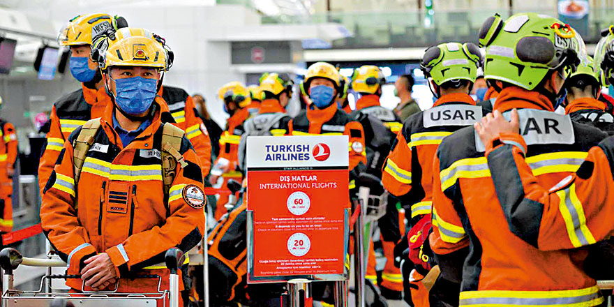 中国力量驰援土耳其 香港特区政府59人救援队奔赴灾区