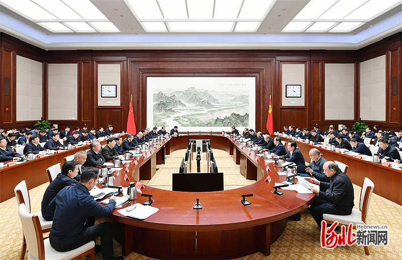 河北省黨政代表團到北京市學習考察