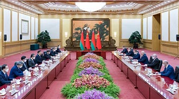 ﻿中白联合声明：共同防范“颜色革命”