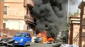 意大利兩架軍機空中相撞：墜機地濃煙滾滾 飛行員喪生