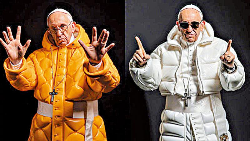 ?AI生成照片以假乱真　教宗变身时尚教主