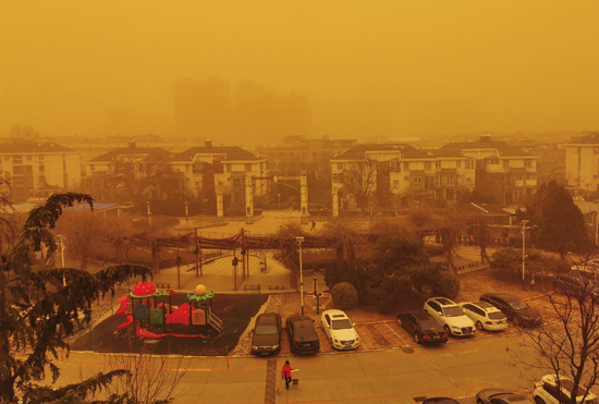 內地續發布沙塵暴藍色預警 15省區市將受影響