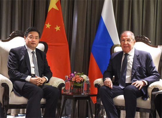 中俄外長會晤　秦剛：願為解決烏克蘭危機作貢獻