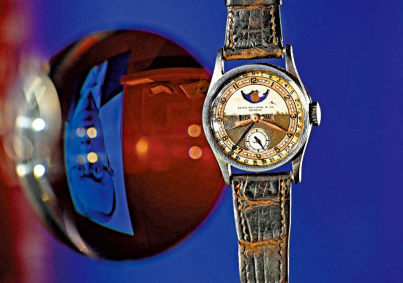 ﻿溥仪古董錶4885万元成交 连破三项纪录