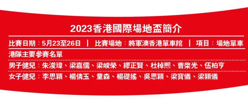 ﻿2023香港国际场地盃简介