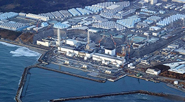福岛第一核电站核污染水排海隧道开始注入海水