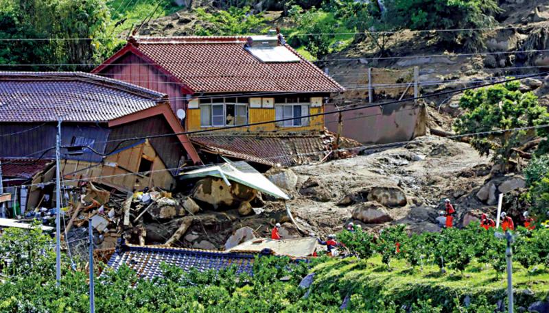 ﻿日本九州暴雨恐6人遇難